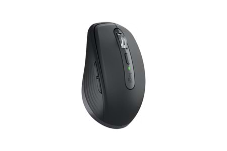 LOGITECH 910-006929, MX Anywhere 3S, Siyah, Bluetooth, 8000dpi, Lazer, 6 Tuşlu, USB-C den şarj edilebilir, Mouse