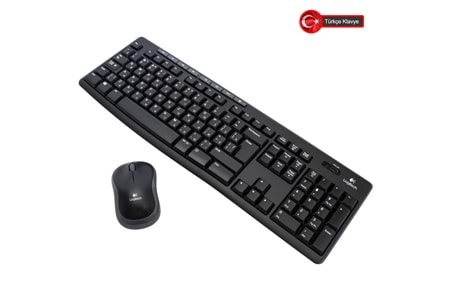 LOGITECH MK270, 920-004525, Kablosuz, Türkçe Q, Klavye Mouse Set