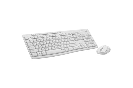 LOGITECH MK295 Beyaz, 920-010089, Kablosuz, Türkçe Q, Klavye Mouse Set