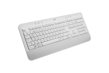 LOGITECH SIGNATURE K650, 920-010973, Beyaz, Bluetooth, Türkçe Q, Multimedya, Sıvı Temasına Dayanıklı, Klavye