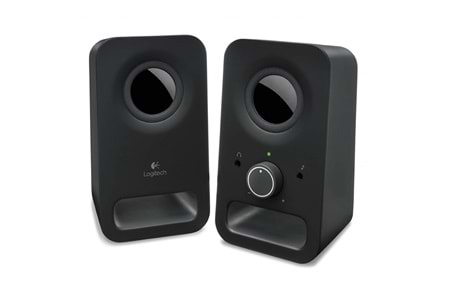 LOGITECH 980-000814, Z150, 6W, 1+1, Kulaklık Jaklı, Kompakt, Stereo, Speaker (Siyah)