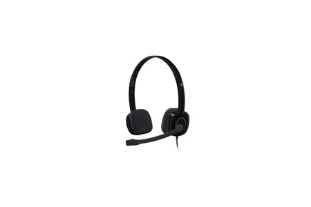 LOGITECH H151, 981-000589, 3,5mm Jac, Çağrı Merkezi, Ofis, Toplantı, Konuşmacı Tipi, Microfonlu Kulaklık