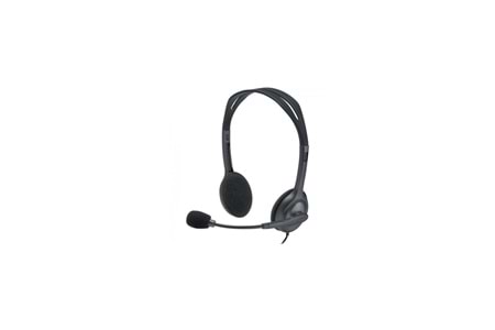 LOGITECH H111, 981-000593, 3,5mm Jac, Çağrı Merkezi, Ofis, Toplantı, Konuşmacı Tipi, Microfonlu Kulaklık