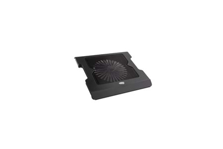 ADDISON ANC-40D, 20cm Fan, 10"-16" Notebook Soğutucu, 4 USB 2.0 Giriş, Mavi Ledli Fan(Siyah)