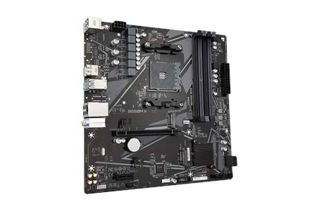 GIGABYTE B550M K, rev.1.0, 4xDDR4, 2xM.2, DP, HDMI, AM4 Soket Anakart