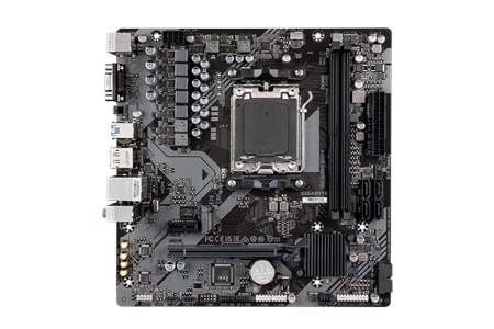 GIGABYTE B650M S2H, rev.1.0, 2xDDR5, M.2, DP, HDMI, VGA, AM5 Soket GAMING Anakart
