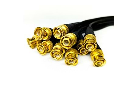 PowerGate BNC-10, Kablolu, BNC Konnektör, 10 lu Paket (Siyah)