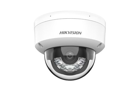 HIKVISION DS-2CD1121G2-LIUF 2Mpix, 2,8mm Lens, H265+, Hybrid Light, 20Mt Gece Görüşü, PoE, Mikrofonlu Dome IP Kamera