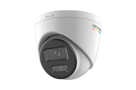 HIKVISION DS-2CD1327G2H-LIUF, 2Mpix, 2.8mm Lens, H265+, 30Mt Gece Görüşü, Color Vu, Smart Hybrid Light, Full Time Color, Dahili Mikrofon, Dome IP Kamera