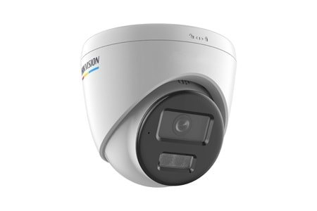 HIKVISION DS-2CD1327G2H-LIUF, 2Mpix, 2.8mm Lens, H265+, 30Mt Gece Görüşü, Color Vu, Smart Hybrid Light, Full Time Color, Dahili Mikrofon, Dome IP Kamera