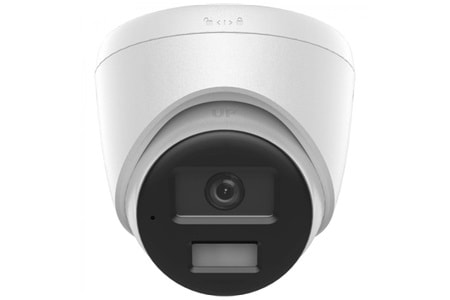 HIKVISION DS-2CD1343G2-LIUF 4Mpix, 2,8mm Lens, H265+, 30Mt Gece Görüşü, Hybrid Light, PoE, Mikrofonlu Dome IP Kamera