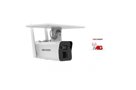 HIKVISION DS-2XS2T41G1-ID/4G, 4Mpix, 4mm, 30Mt Gece Görüşü, Dahili Mikrofon, 4G, Solar IP Kamera