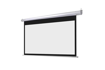 Everest EPP-240, 240x200, MOTORLU, PROJEKSİYON PERDESİ, Uzaktan Kumandalı, Arkası Siyah Fonlu, Duvar ve Tavana Asılabilir