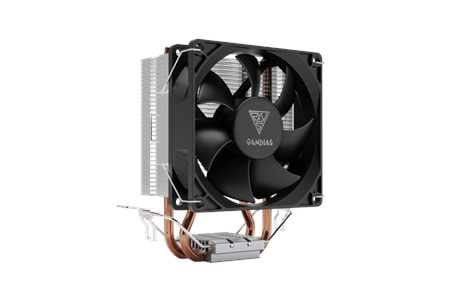 GAMDIAS BOREAS E1-210 MONO, 92mm, CPU Kule Tipi Hava Soğutma, Doğrudan Temas Teknolojisine Sahip 2 adet Gelişmiş Bakır Isı Borusu (AMD AM5 ve INTEL Tüm işlemciler ile uyumlu)