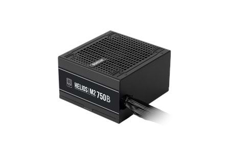 GAMDIAS HELIOS M2-750B, 750W, 80+ Silver, Aktif PFC, GAMING, ATX, Power Supply (PSU)