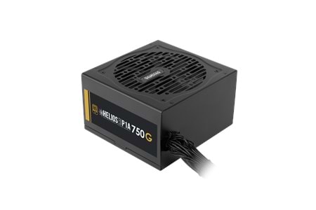 GAMDIAS HELIOS P1A-750G, 750W, 80+ Gold, Aktif PFC, GAMING, ATX, Power Supply (PSU)