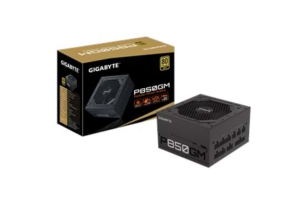 GIGABYTE GP-P850GM, 850W, 80+ GOLD, Full Modüler, GAMING Power Supply