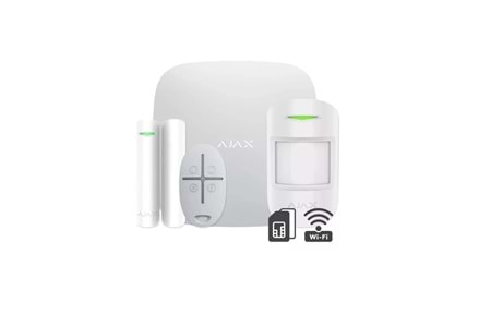 AJAX StarterKit, Kablosuz, Alarm Kiti, BEYAZ