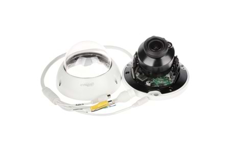 DAHUA IPC-HDBW2841R-ZAS-27135 8Mpix, 2,7-13,5mm Motorize Lens, H265+, Dahili Mikrofon, 40Mt Gece Görüşü, IP67, PoE Dome IP Kamera