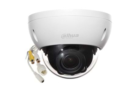 DAHUA IPC-HDBW3541R-ZAS, 5Mpix, 2,7-13,5mm Motorize Lens, H265+, SD Kart, Starlight, 40Mt. Gece Görüş, Dahili Mikrofon, IP67, IK10, Dome IP Kamera