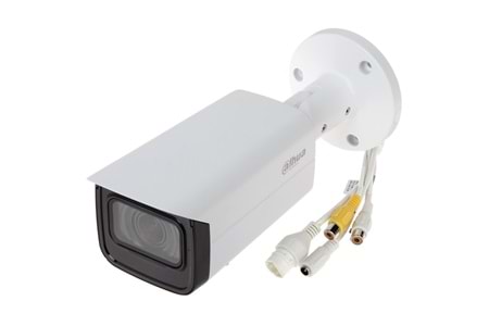 DAHUA IPC-HFW2841T-ZAS-27135 8Mpix, 2,7-13,5mm Motorize Lens, H265+, 80Mt Gece Görüşü, Dahili Mikrofon, Starlight, IP67, PoE Bullet IP Kamera