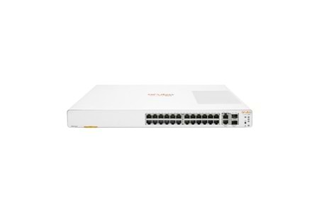 HP Aruba Instant On, JL806A, 1960-24G, 24Port, GigaBit, 2xGT, 2 Port GigaBit SFP, Yönetliebilir, Rack Mount Switch