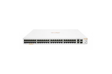 HP Aruba Instant On, JL808A, 1960-48G, 48Port, GigaBit, 2XGT, 2 Port GigaBit SFP, Yönetliebilir, Rack Mount Switch