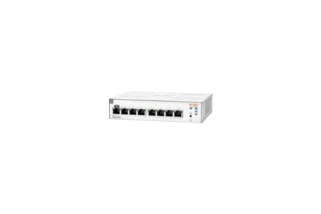 HP Aruba Instant On, JL810A 1830-8G, 8Port, GigaBit, Yönetliebilir, Rack Mount Switch