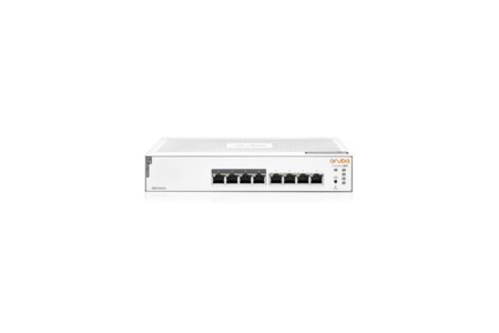 HP Aruba Instant On, JL811A, 1830-8G, 8Port, GigaBit, 4 Port PoE 65W, Yönetilebilir, Rackmount Switch