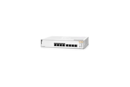 HP Aruba Instant On, JL811A, 1830-8G, 8Port, GigaBit, 4 Port PoE 65W, Yönetilebilir, Rackmount Switch
