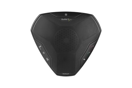 KONFTEL EGO, Siyah, 1000mAh Batarya, BT/USB/AUX/LED, Masaüstü, Mikrofon, Hoparlör