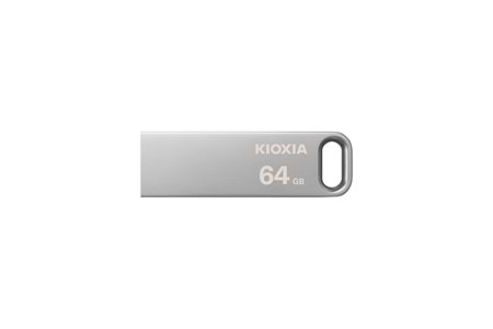 KIOXIA U366 64GB USB 3.2 Gen1 TransMemory, Metal Görünüm, Flash Disk
