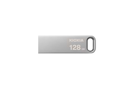 KIOXIA U366 128GB USB 3.2 Gen1 TransMemory, Metal Görünüm, Flash Disk