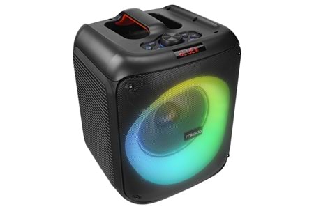 MIKADO MD-BT51 BOMBIX, 60W, Taşınabilir, BT/USB/TF/TWS, RGB Aydınlatma, Toplantı, Parti, Açık Hava Speaker. Kablolu Mikrofon Hediyeli