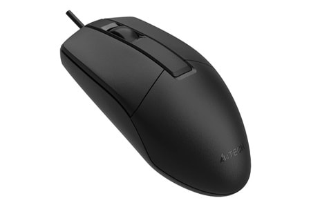 A4 TECH OP-330S Siyah SILENT, V-Track 1200DPI, Usb Optik Mouse