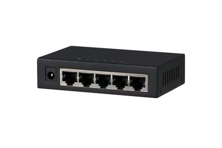 DAHUA PFS3005-5GT-L, 5 Port, Gigabit, Yönetilemez, Masaüstü Switch