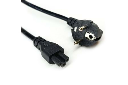 POWERGATE PW-Y015, 3lü Yonca Uç, 0,75mm, Power Kablosu, 1.5mt