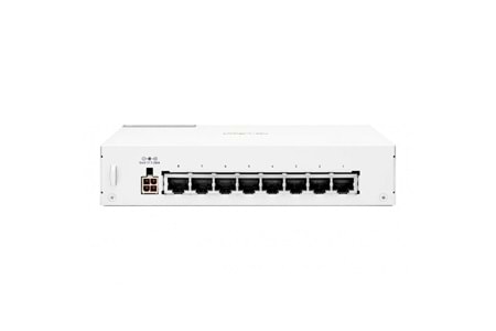HP Aruba Instant On, R8R46A, 1430-8G, 8Port, GigaBit, PoE 64W, Yönetilemez, Masaüstü Switch