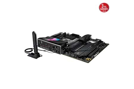 ASUS ROG STRIX X870E-E GAMING WIFI, 4xDDR5, 5xM.2, HDMI, DP, Type-C, PCIe 5.0, 2xWi-Fi 7, Bluetooth v5.4, AM5 Soket GAMING Anakart