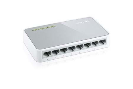 TP-LINK TL-SF1008D, 8 Port, Megabit, Yönetilemez, Masaüstü Switch