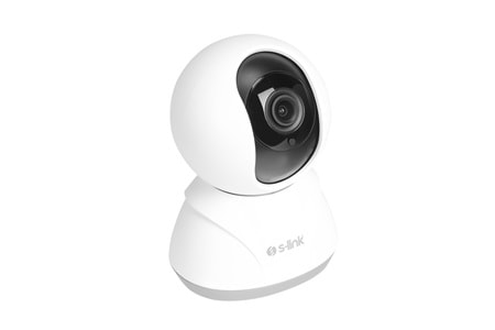 S-LINK SL-IND02, Ev/Bebek Güvenlik Kamerası, WiFi, 3Mpix, 3.6mm Lens, 10m. Gece Görüşü, Hareket algılama, İki Yönlü Ses, Micro SD Kartlı, TUYA Yazılım