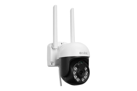 S-LINK SL-PTZ01, Akıllı Güvenlik Kamerası, WiFi, 3Mpix, 3,6mm Lens, 25m. Gece Görüşü, Hareket algılama, İki Yönlü Ses, Micro SD Kartlı, TUYA Yazılım
