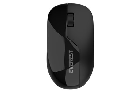 EVEREST SMW-973, Siyah, USB Nano 2,4G Kablosuz, 1200dpi, Optik, 4 Tuşlu, Mouse