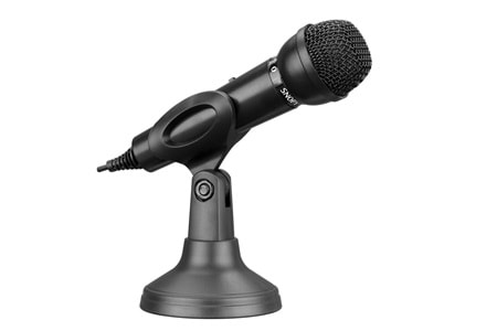 SNOPY SN-140M, Siyah, Masaüstü, Mikrofon