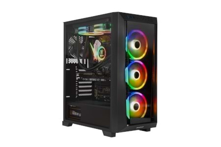 GAMDIAS TALOS M1 Elite, 750W, 80+ Bronze, Tempered Glass, ARGB, ATX GAMING KASA