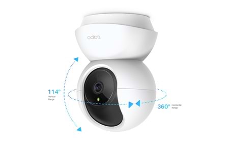 TP-LINK Tapo C200, Bebek/Ev Güvenlik Kamerası, WiFi, 1080P, 10Mt Gece Görüşü, PAN/TILT, iki Yönlü Ses
