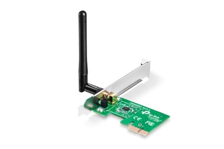 TP-LINK TL-WN781ND, 150Mbps, 2.4Ghz, 2dBi Anten, PCI-Express WIRELESS ETHERNET