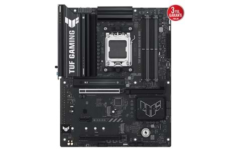 ASUS TUF GAMING B650E-E WIFI, 4xDDR5, 3xM.2, DP, HDMI, Type-C, Wi-Fi 6E, Bluetooth v5.3, AM5 Soket Gaming Anakart