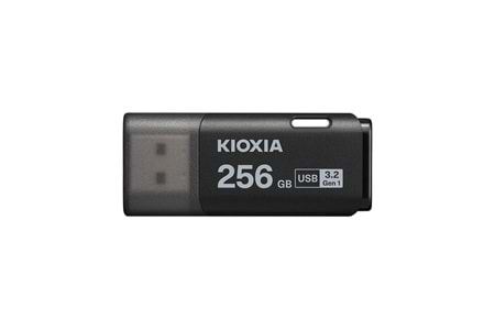 KIOXIA U301 256GB USB 3.2 Gen1 TransMemory Flash Disk (Siyah)