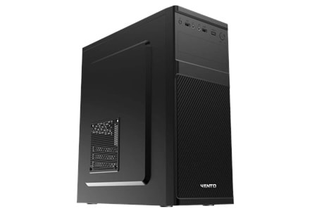 VENTO VS120S Mid Tower, Peak 400W Siyah, ATX Kurumsal KASA